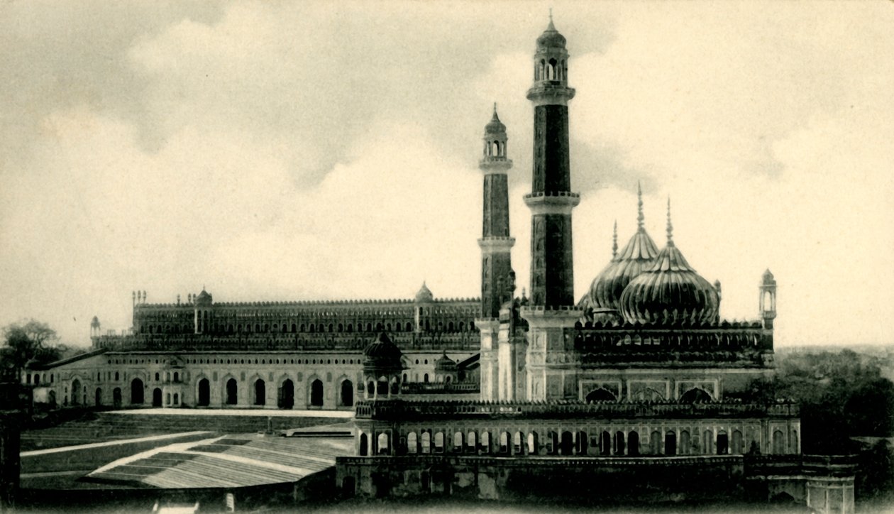 Büyük Emambara ve Camii, Lucknow. by Unbekannt