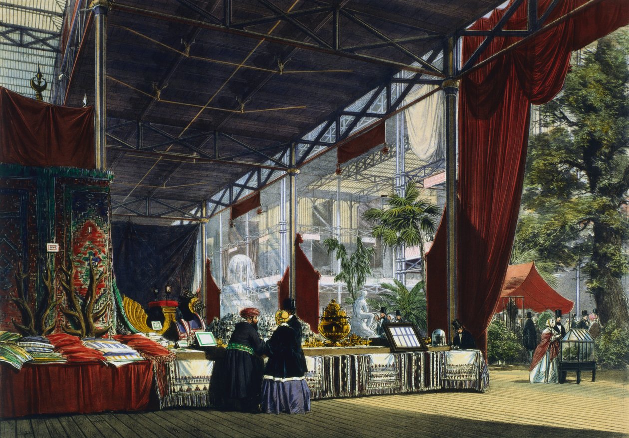 Büyük Sergi, Hyde Park, Londra, 1851 by Unbekannt