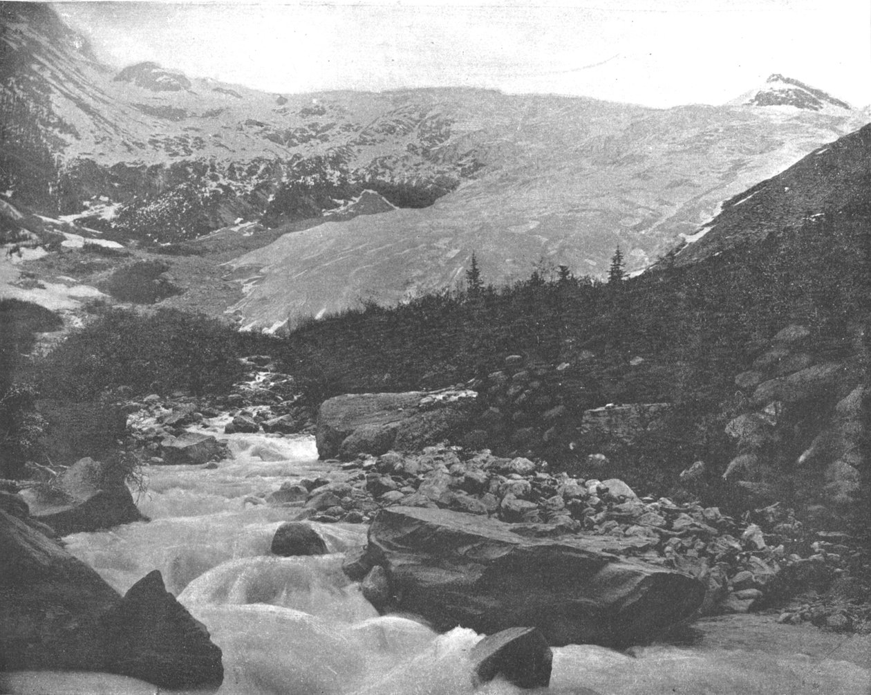Büyük Buzul, Selkirk Dağları, Kanada, c1900. by Unbekannt
