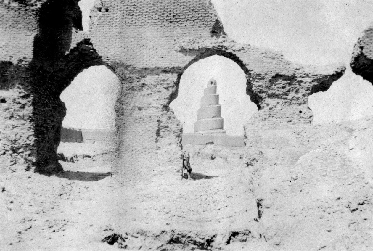 Samarra Ulu Camii, Irak, 1918 by Unbekannt