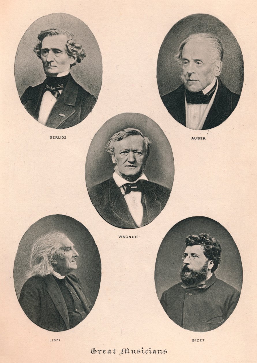 Büyük Müzisyenler - Levha II., 1895 by Unbekannt