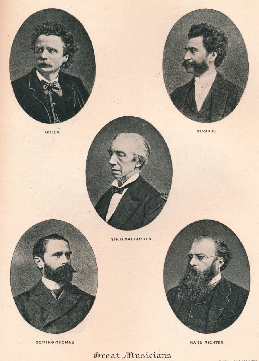 Büyük Müzisyenler - Plaka IX., 1895 by Unbekannt