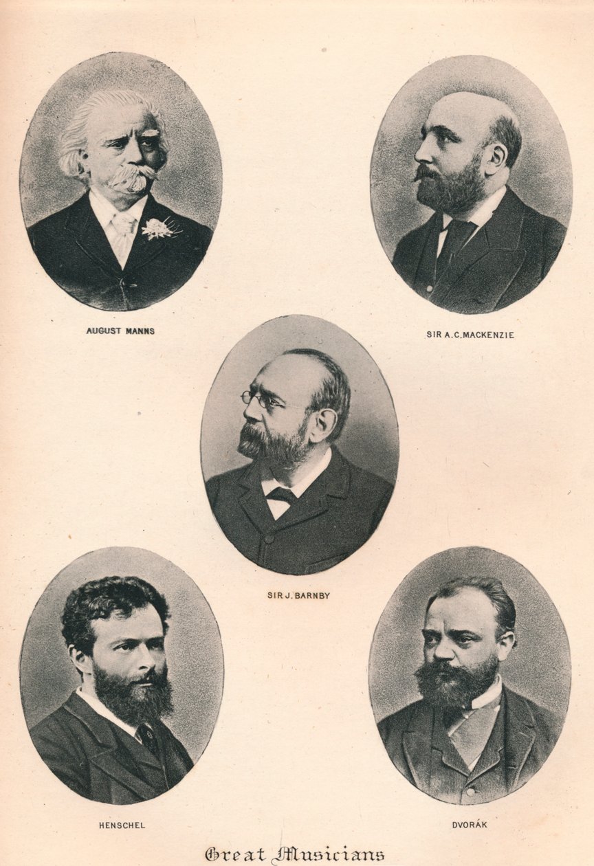 Büyük Müzisyenler - Plaka VIII., 1895 by Unbekannt