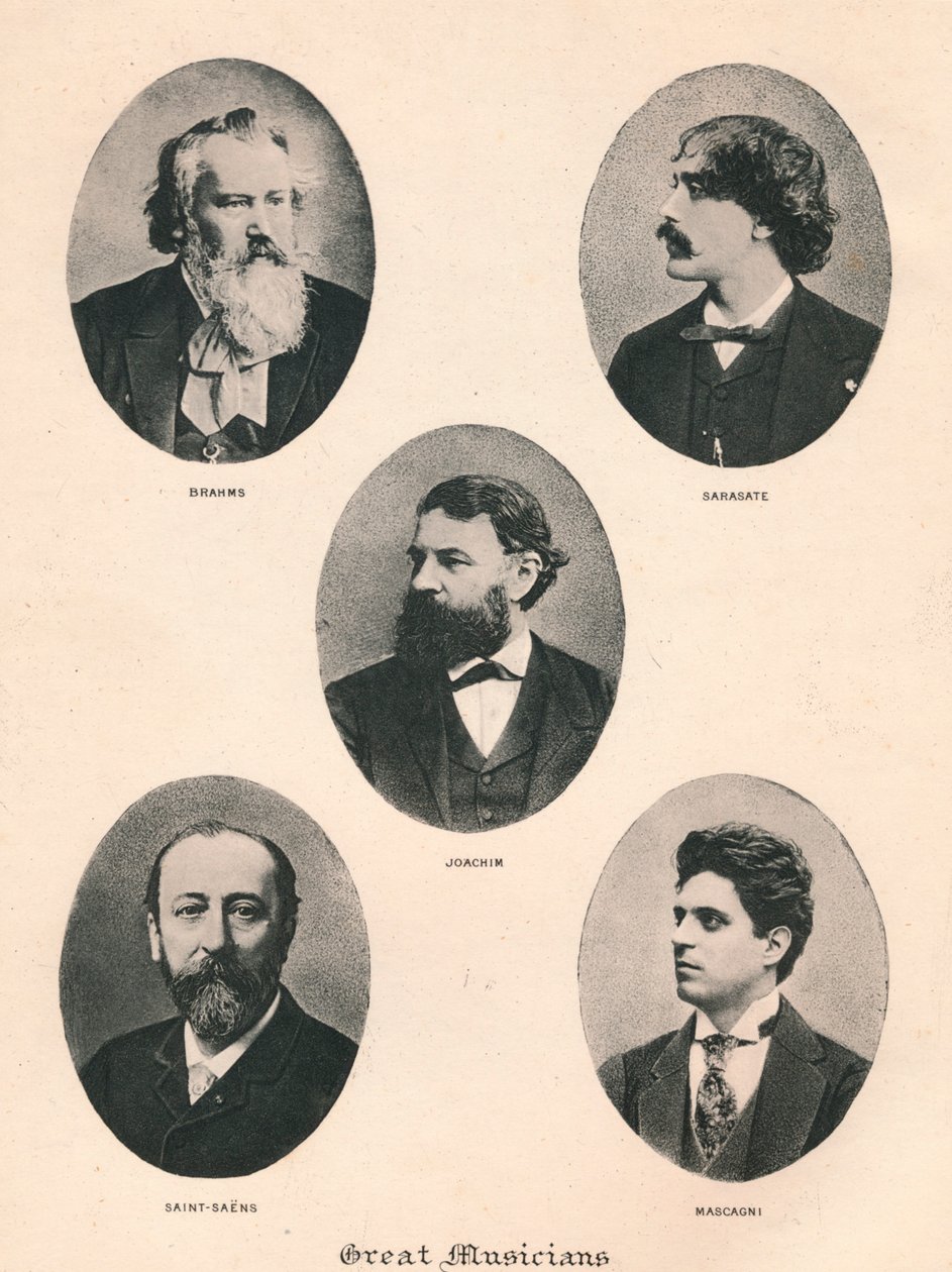 Büyük Müzisyenler - Plaka VII., 1895 by Unbekannt