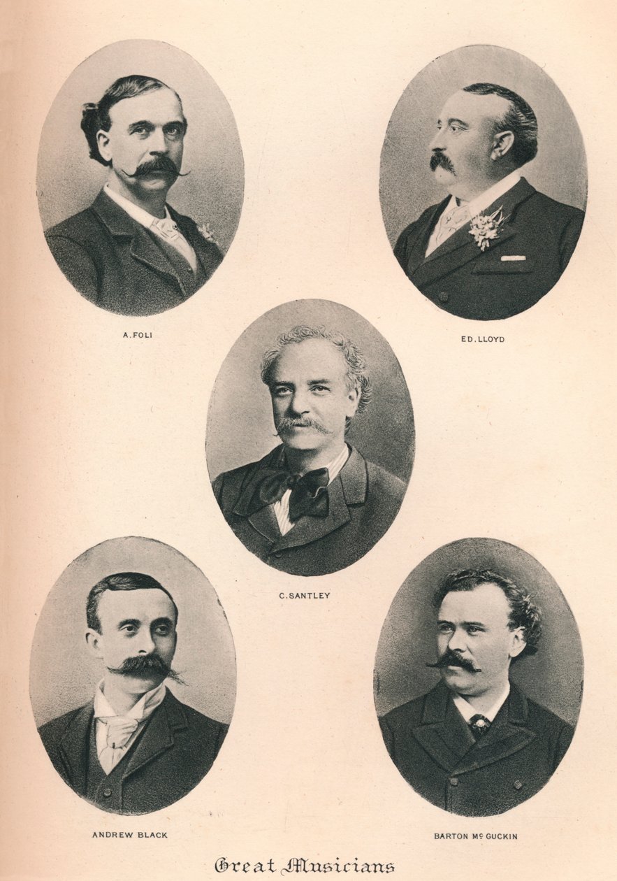 Büyük Müzisyenler - Levha VI., 1895 by Unbekannt