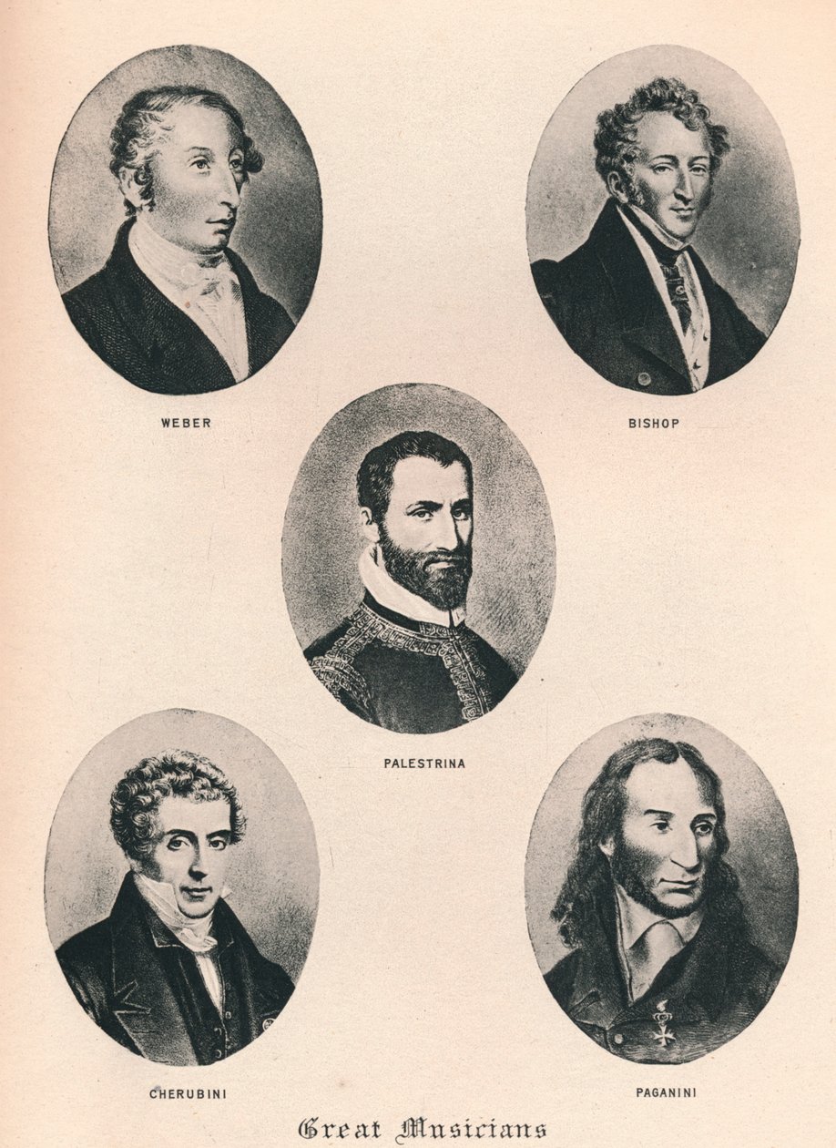 Büyük Müzisyenler - Levha XV., 1895 by Unbekannt