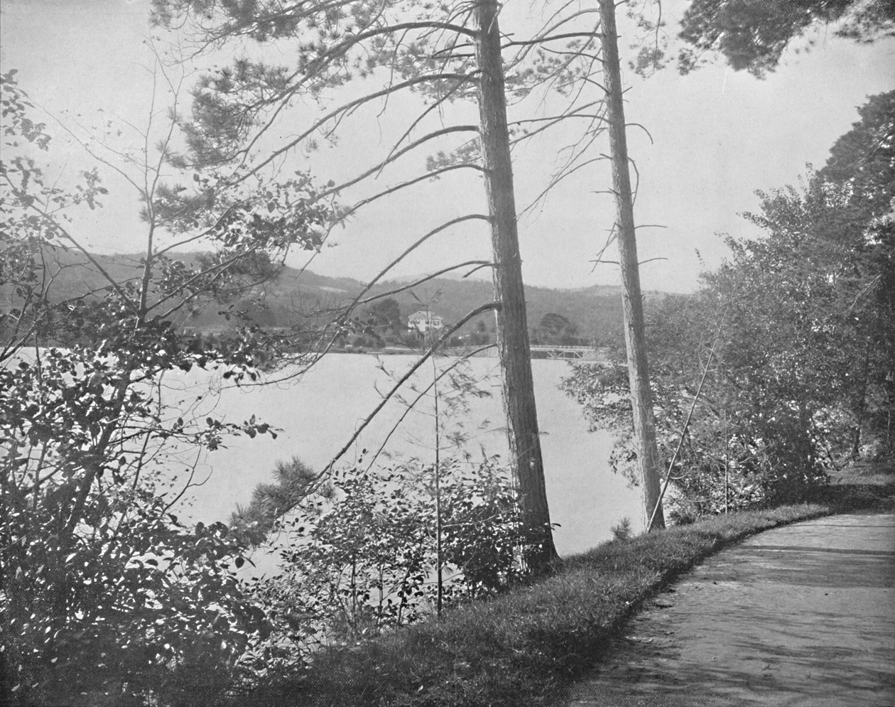 Green Island, George Gölü, New York, c1897. by Unbekannt