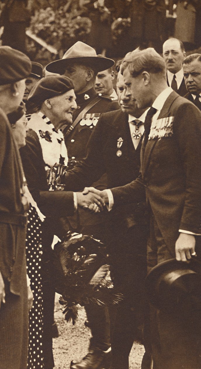 Kanadalı Bir Anneyi Selamlamak, 1937 by Unbekannt