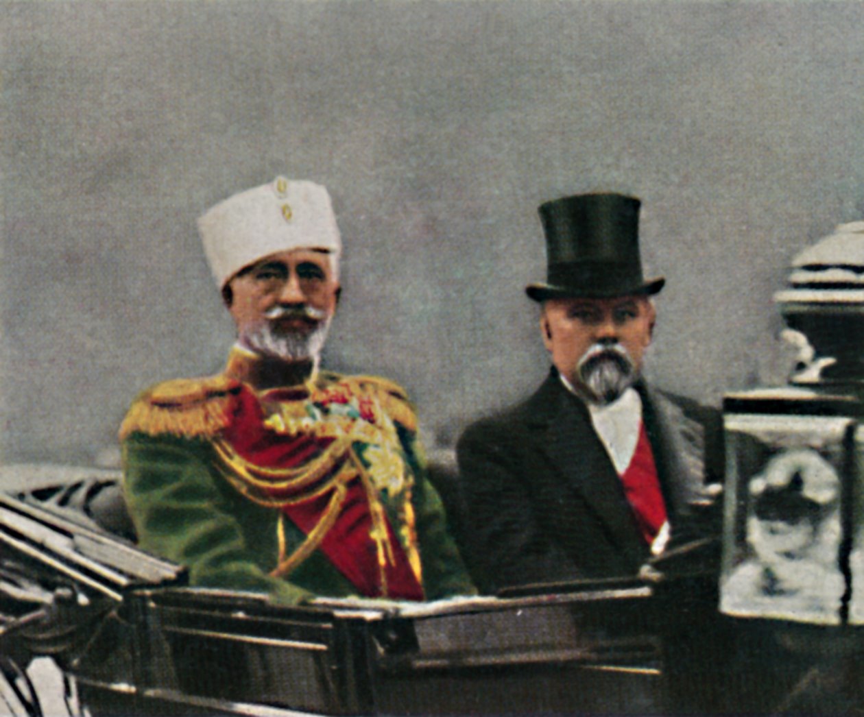 Büyük Dük Nikolai Nikolajewitsch 1856-1929 ve Poincare 1860, 1934 doğumlu. by Unbekannt