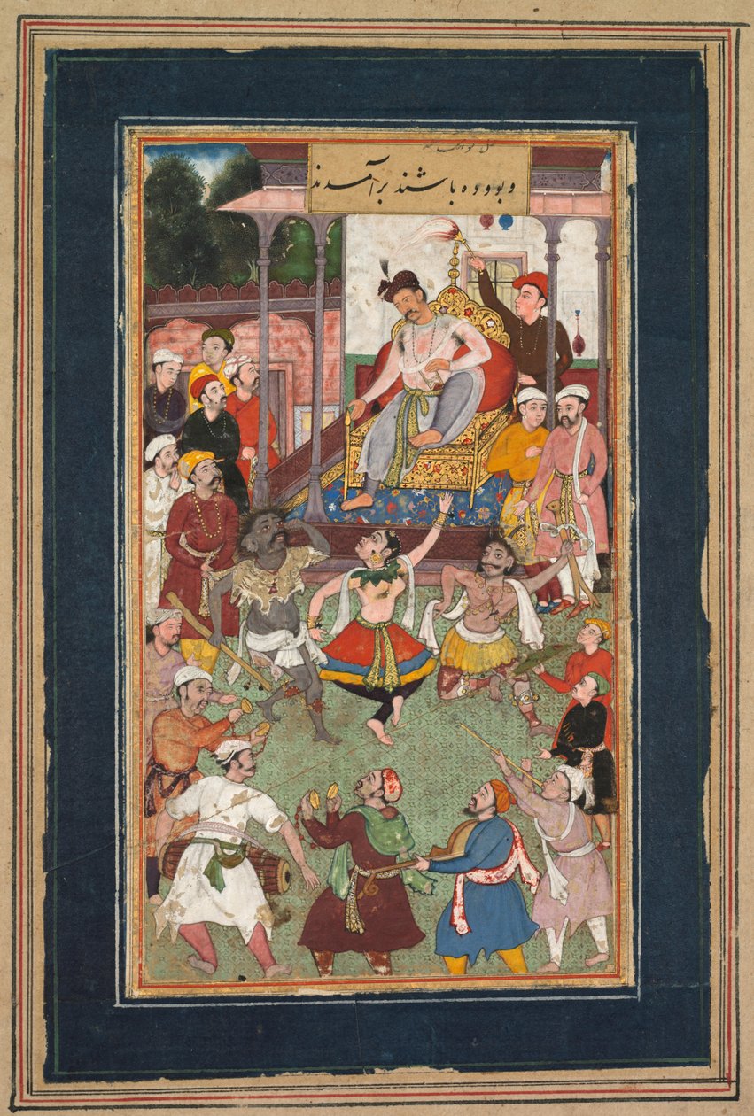 Gösterilen Grotesk Dansçılar, c.1600. by Unbekannt