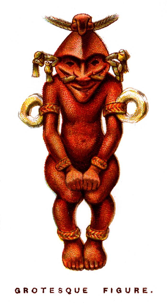 Grotesk Figür, 1923 by Unbekannt