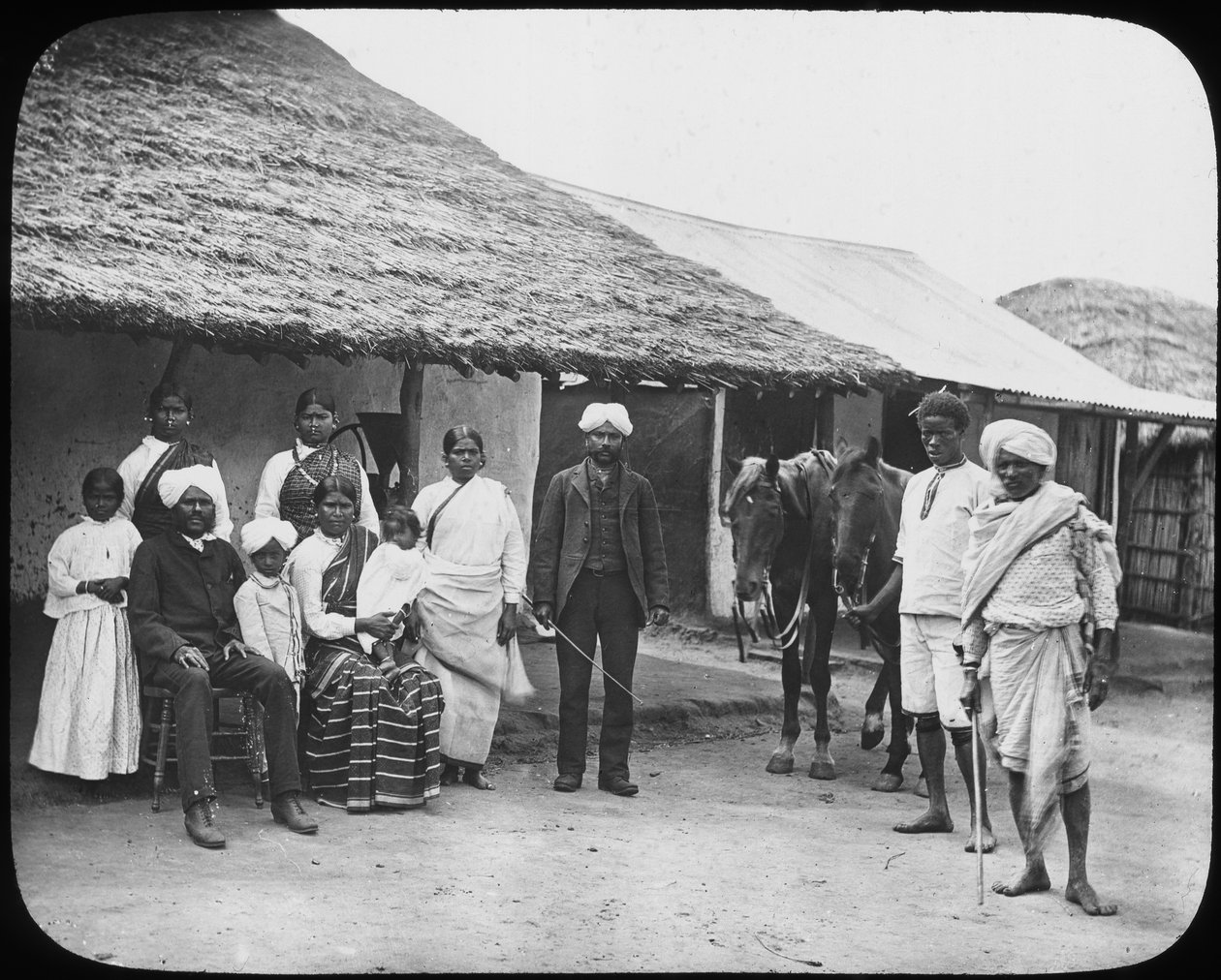 Hint coolies grubu, Güney Afrika, c1890 by Unbekannt