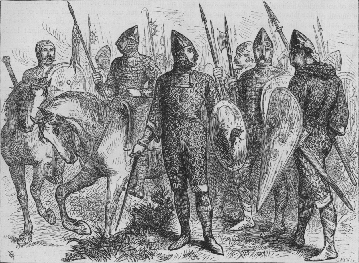 Norman Askerleri Grubu MS 1066, c1880 by Unbekannt
