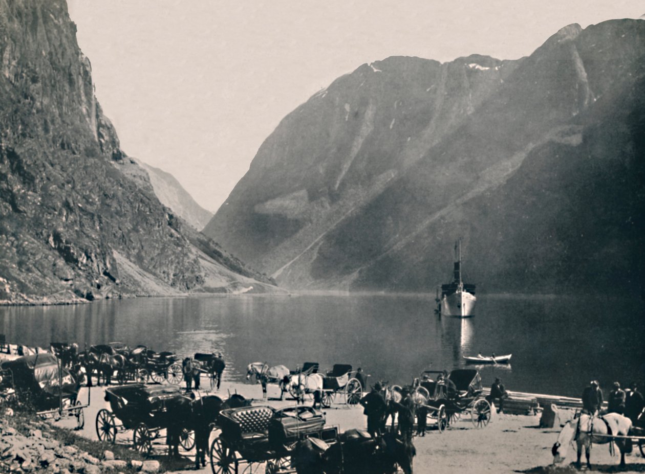 Gudvangen, Naeroyfjord, 1914. by Unbekannt