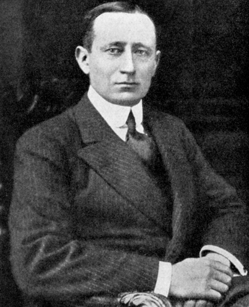 Guglielmo Marconi, İtalyan mucit, c1920 by Unbekannt