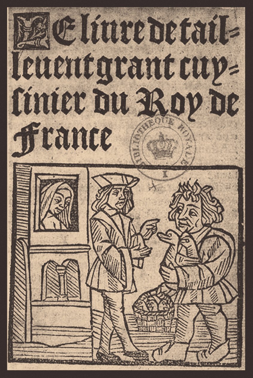 Guillaume Tirel, dit Taillevent Le Viandier, 16. yüzyıl by Unbekannt