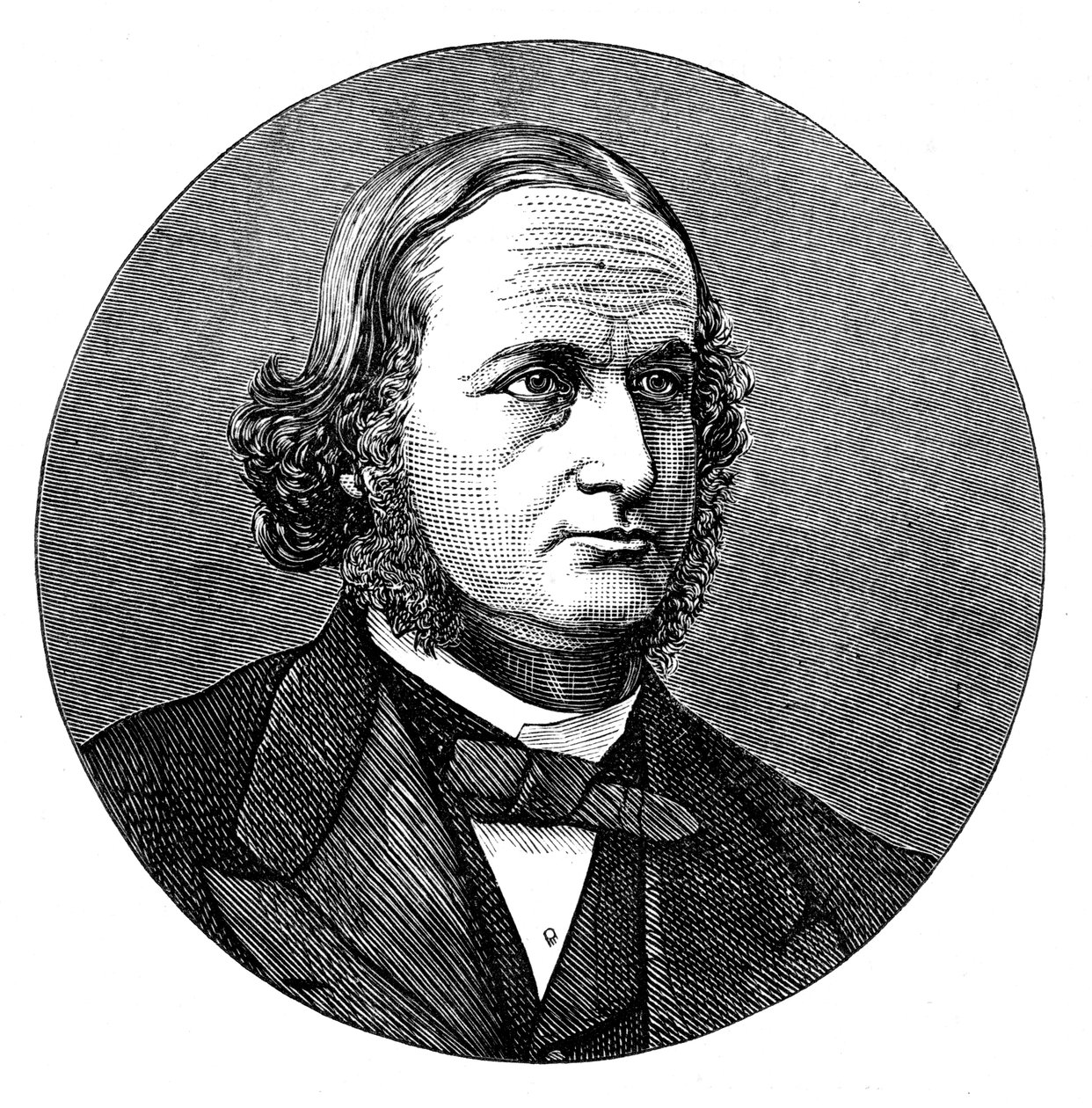 Gustav Robert Kirchhoff, Alman fizikçi, 1876 by Unbekannt