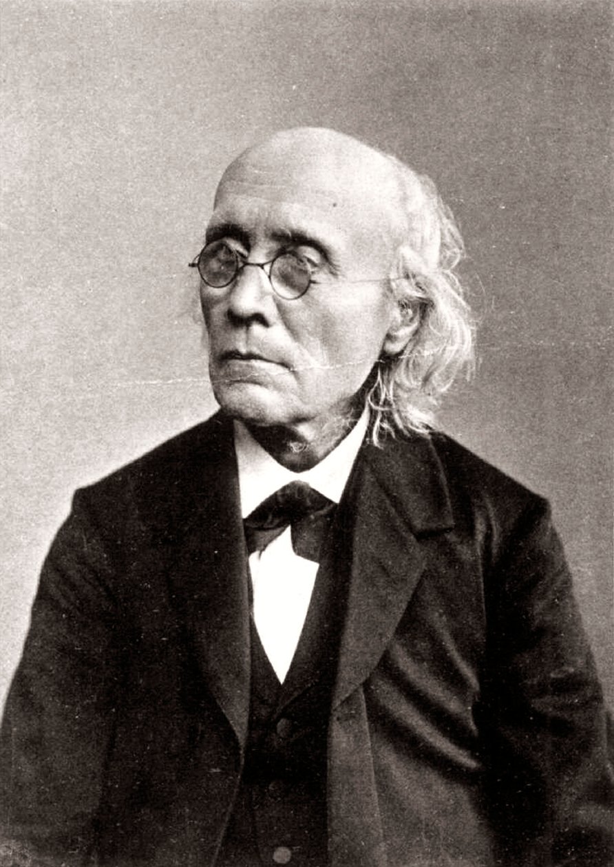 Gustav Theodor Fechner, Alman deneysel psikolog, c1883-c1884 by Unbekannt
