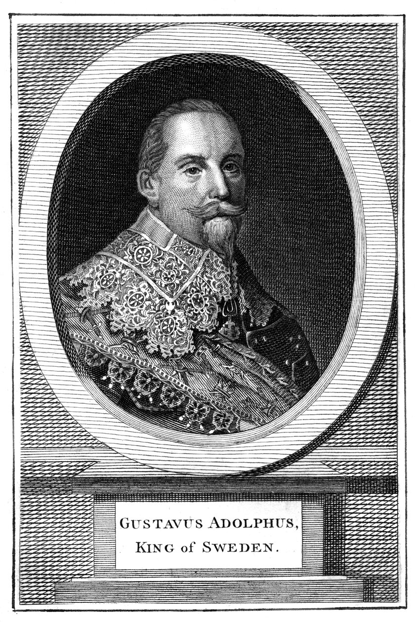 Gustavus Adolphus, İsveç Kralı by Unbekannt