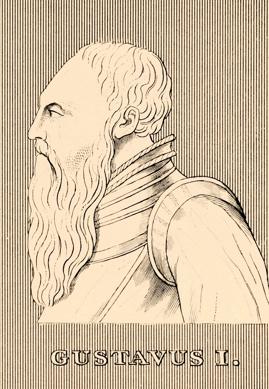 Gustav I, 1496-1560, 1830. by Unbekannt