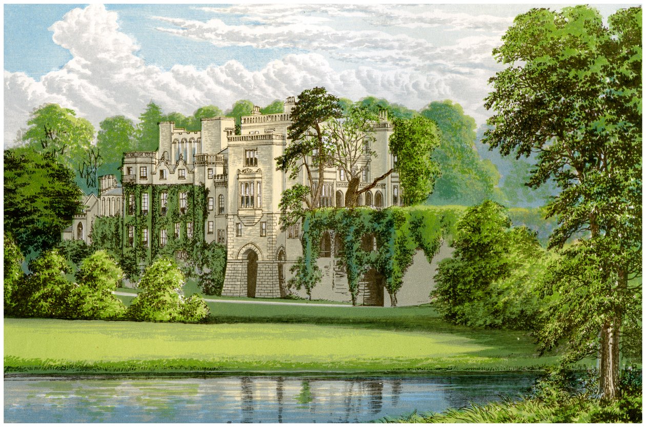 Guys Cliffe, Warwickshire, Percy ailesinin evi, c1880 by Unbekannt