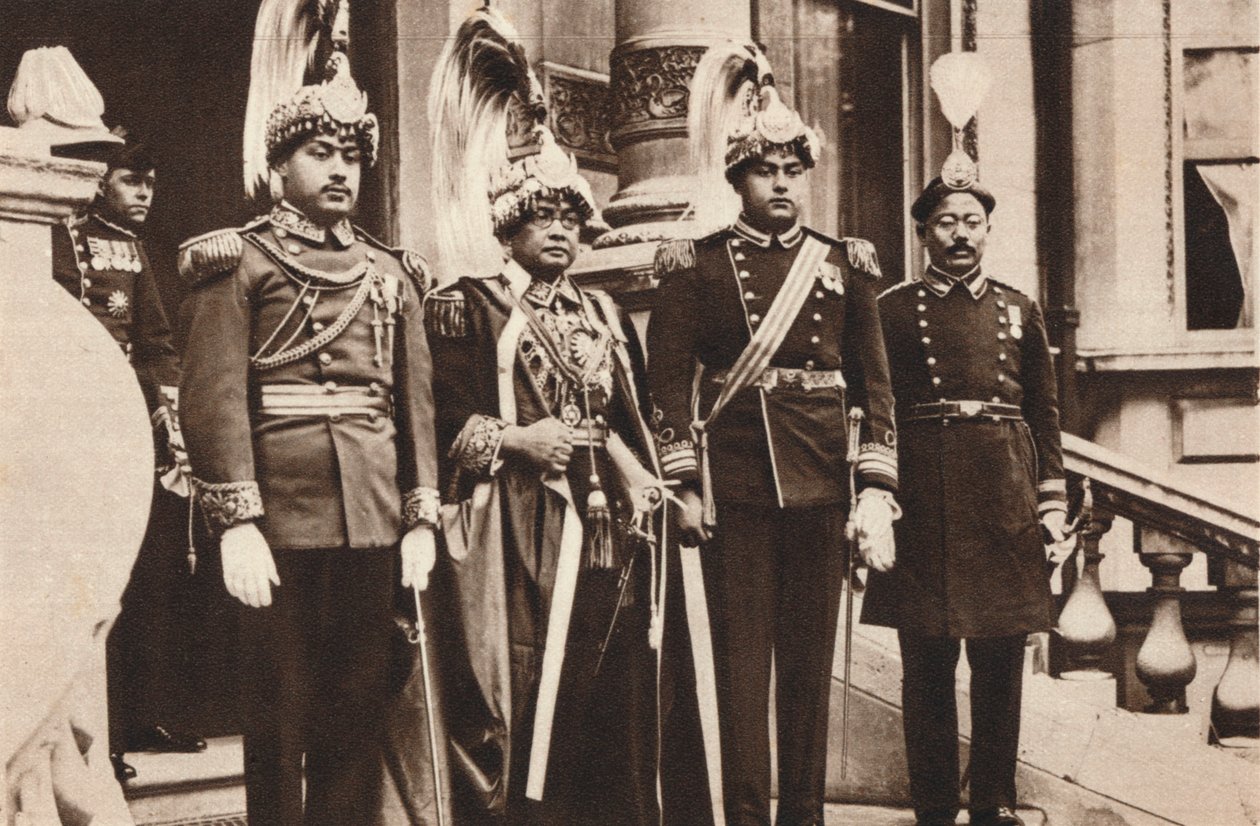 H.: Maharaja Bhim Shum Sher Jang Bahadur Rana, 1937 by Unbekannt