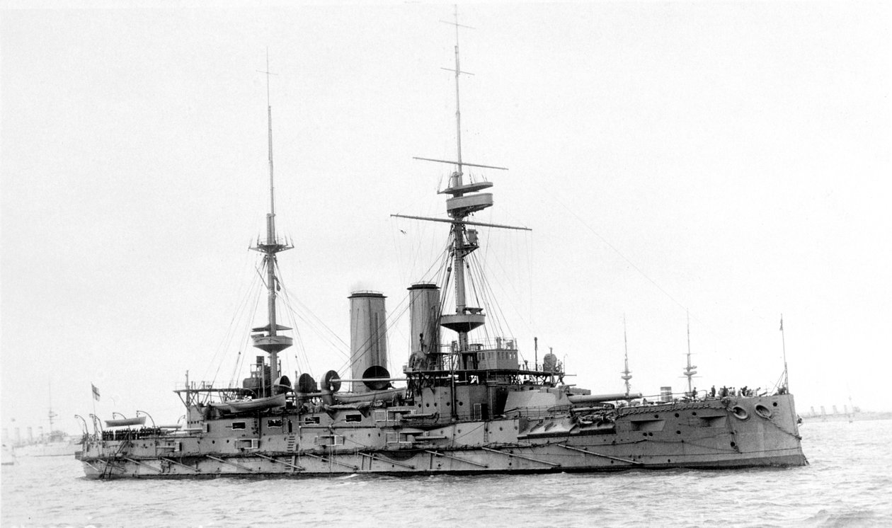 HMS Bulwark, İngiliz zırhlısı, c1899-1914 by Unbekannt