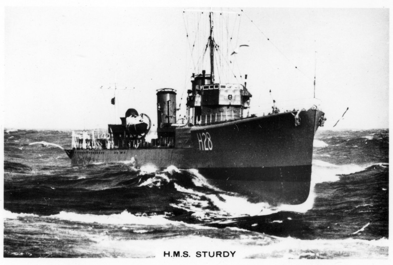 HMS Sturdy, S sınıfı muhrip, 1937 by Unbekannt