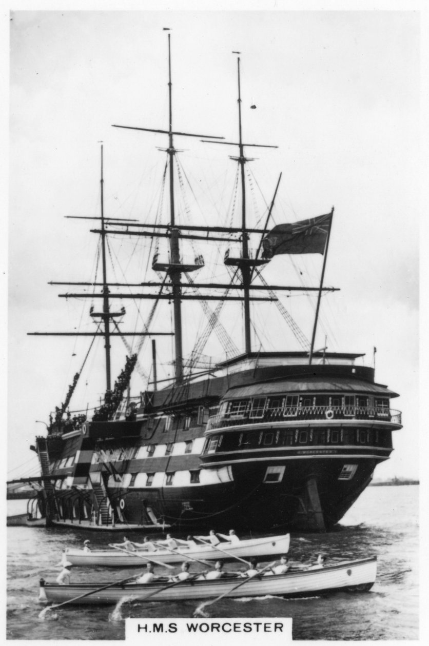 HMS Worcester, 1937 by Unbekannt