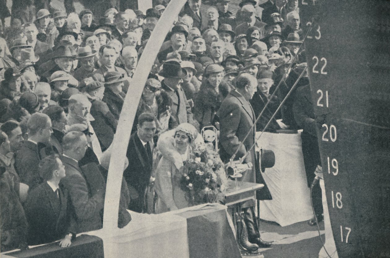 York Dükü ile SAİK York Düşesi, 4 Nisan 1935, 1936