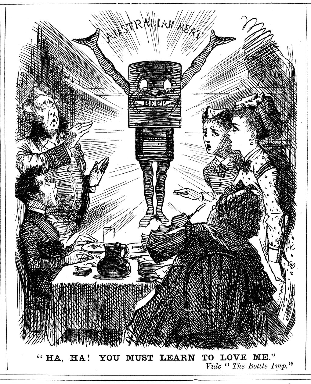 Ha ha! Beni Sevmeyi Öğrenmelisin, 1873 by Unbekannt