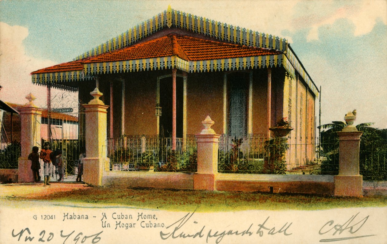 Havana - Bir Küba Evi, Bir Küba Evi, 1900