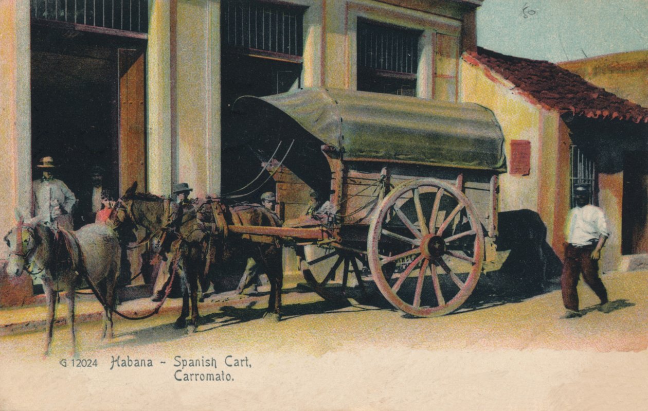 Habana - İspanyol Arabası. havuç, c1907 by Unbekannt