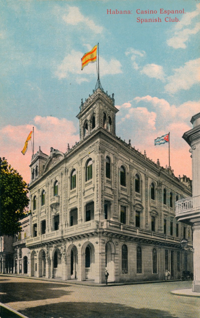 Habana: Casino Espanol. İspanyol Kulübü, c1910 by Unbekannt