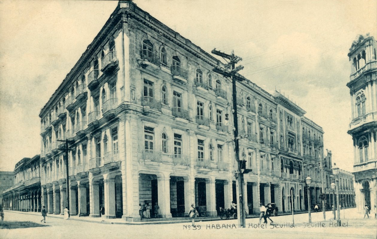 Havana. Otel Sevilla. Sevilla Oteli, c1910