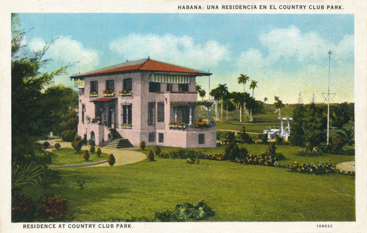 Havana: Country Club Parkında Bir Rezidans. Country Club Park