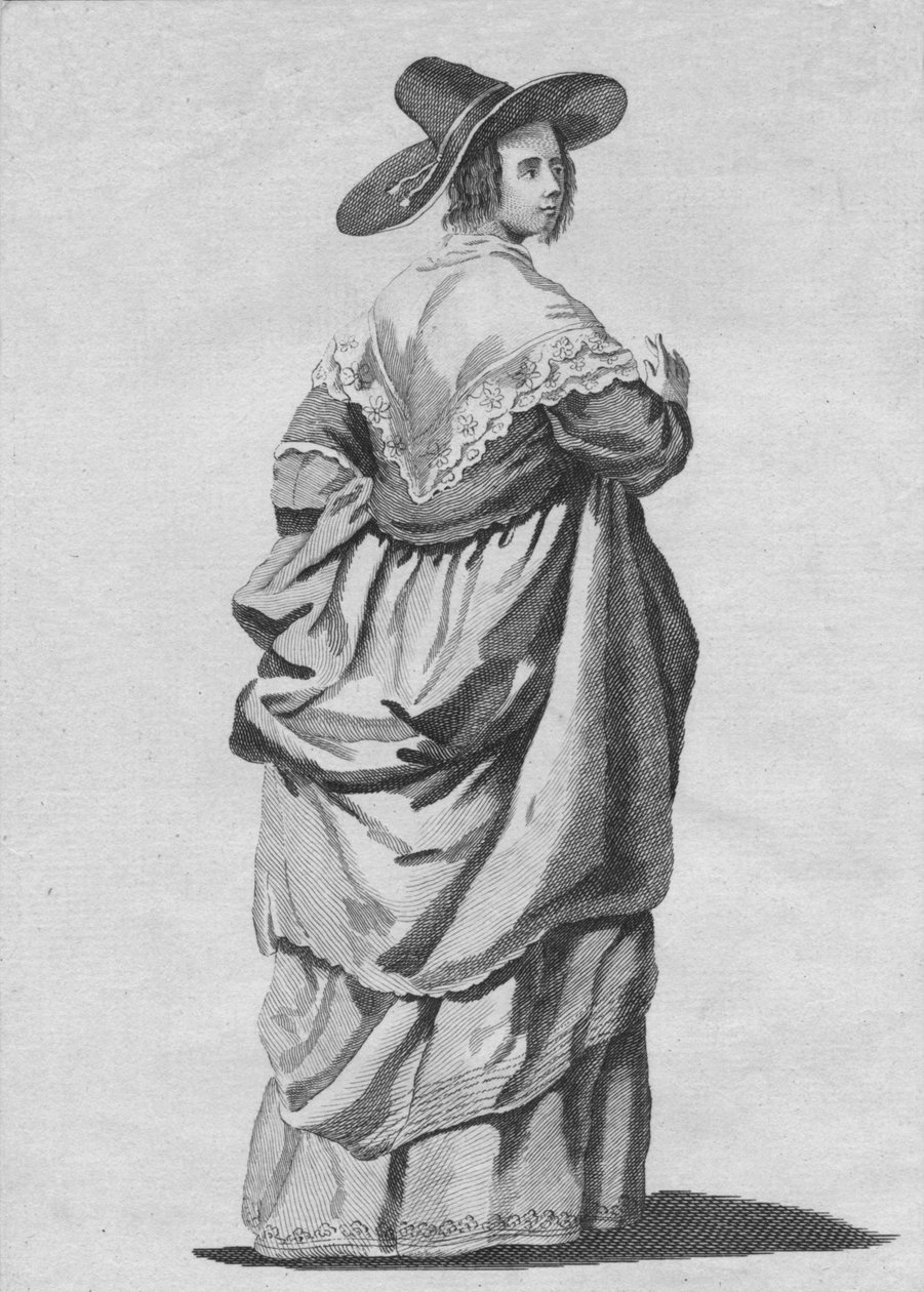 Londra'da Bir Tüccar Eşinin Alışkanlığı 1640, 1776 by Unbekannt
