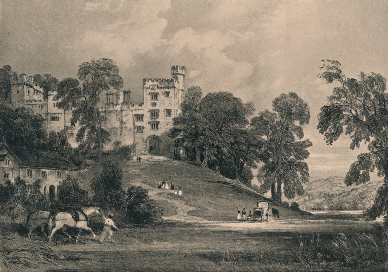 Haddon Salonu, Derbyshire, 1915 by Unbekannt