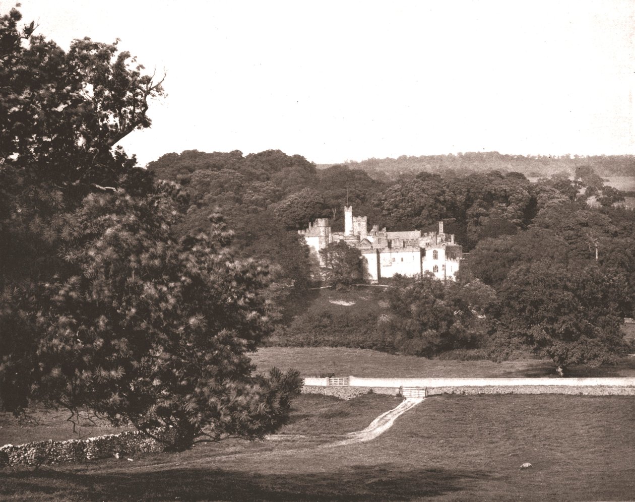 Bakewell yakınlarındaki Haddon Salonu, Derbyshire, 1894. by Unbekannt