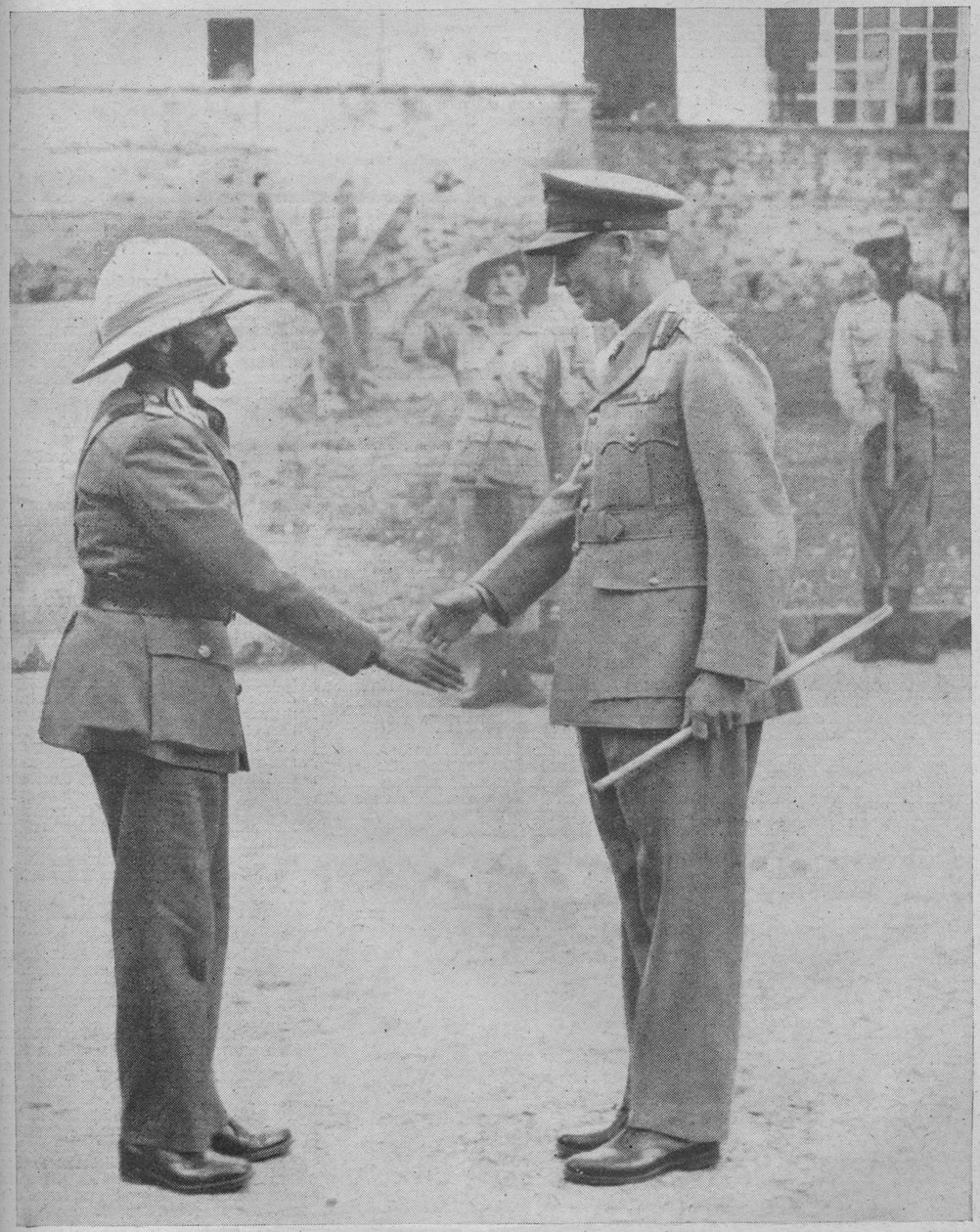 Haile Selassie ve General Cunningham, 1941 by Unbekannt