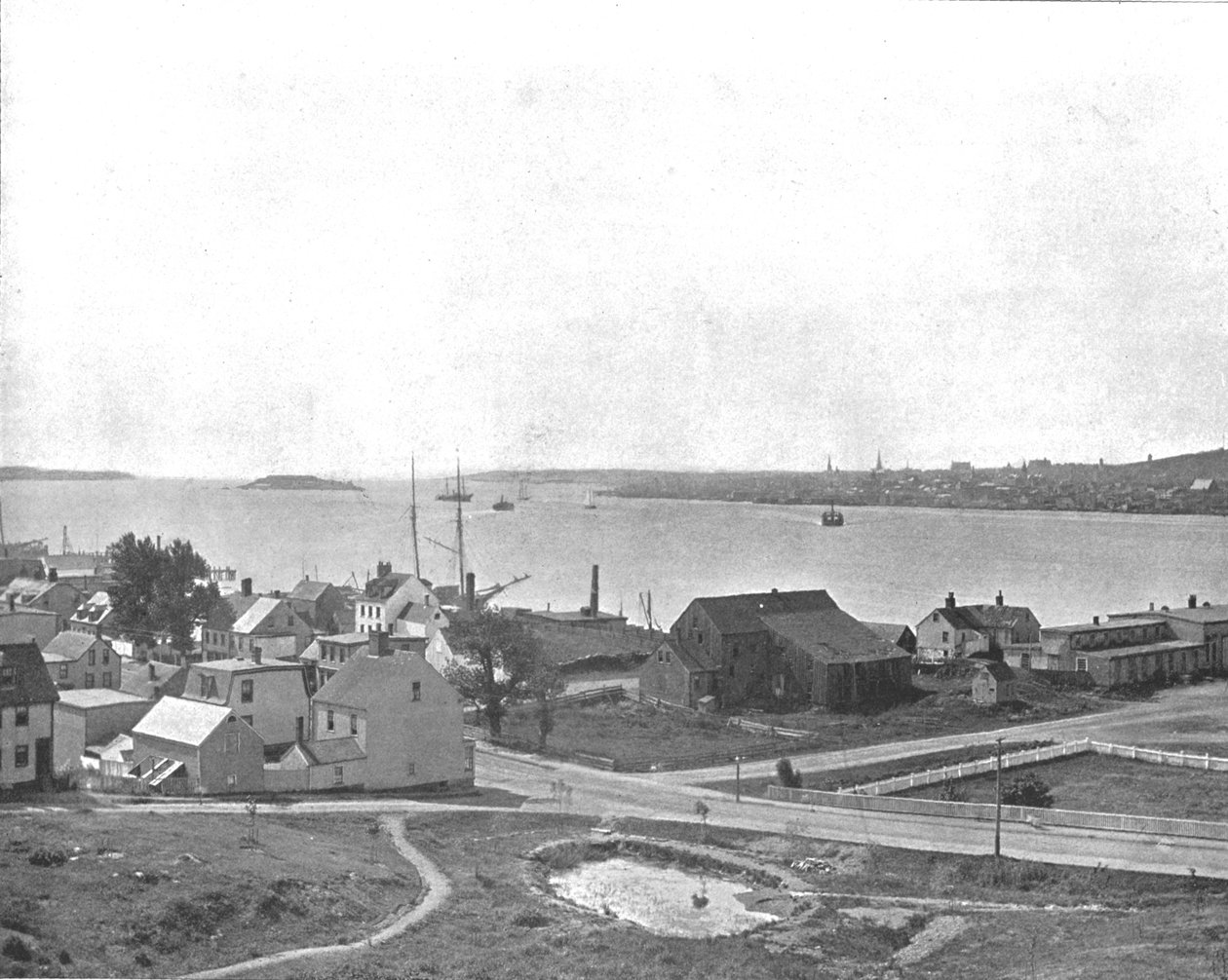 Halifax Limanı, Nova Scotia, Dartmouth, Kanada, c1900. by Unbekannt