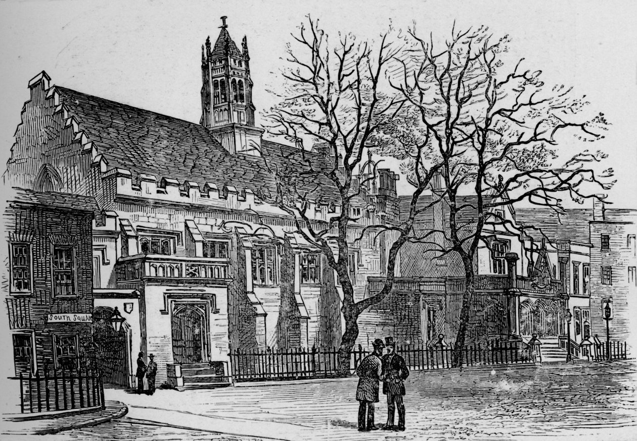 Salon ve Kütüphane, Grays Inn, 1890 by Unbekannt