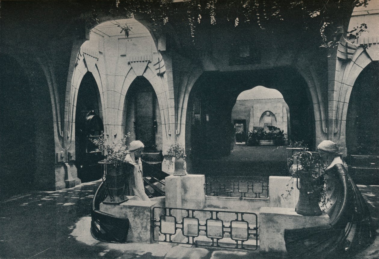Torino Sergisinin Alman Bölümündeki Salon, 1902 by Unbekannt