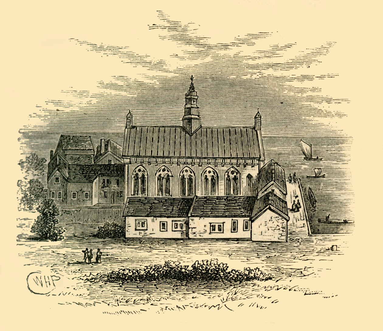Winchester House Salonu, c1878. by Unbekannt