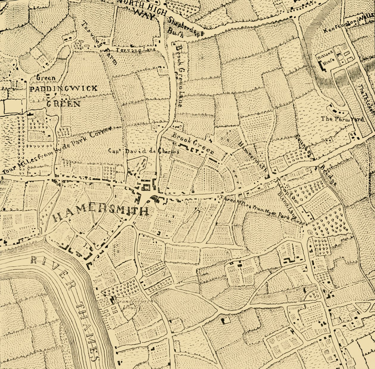 1746'da Hammersmith, c1878. by Unbekannt