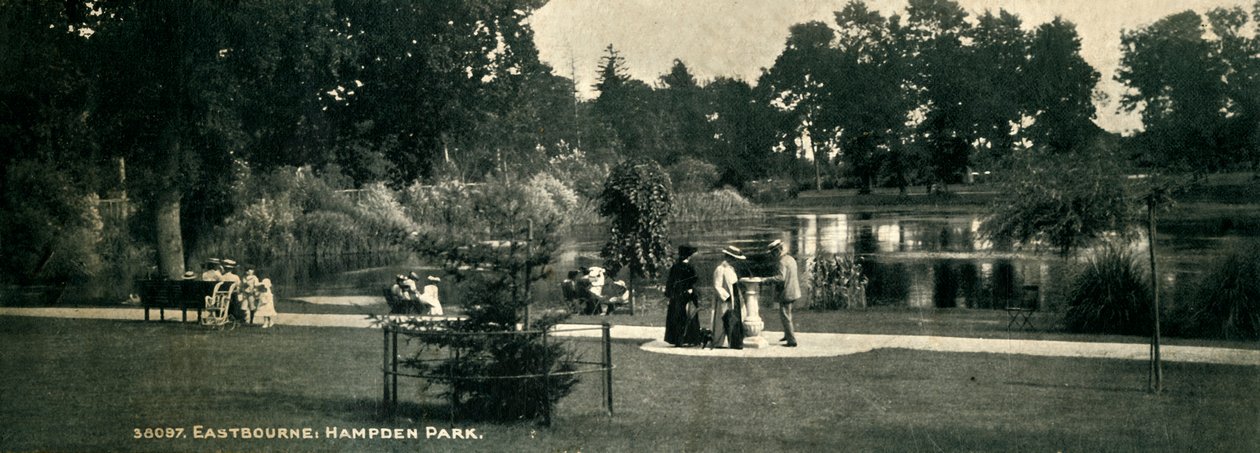 Hampden Parkı, Eastbourne, c1914. by Unbekannt