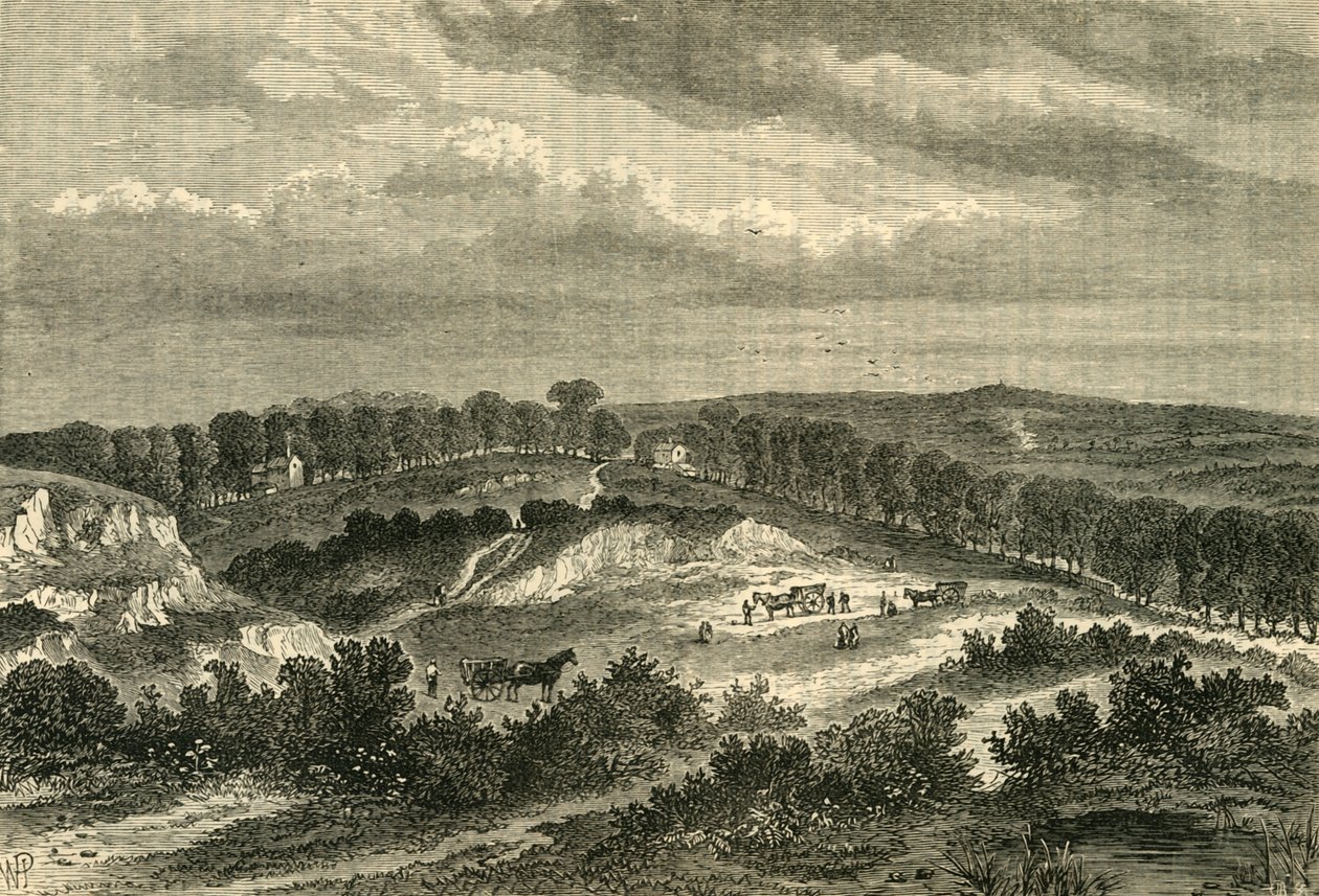 1840 yılında Hampstead Heath, c1876. by Unbekannt