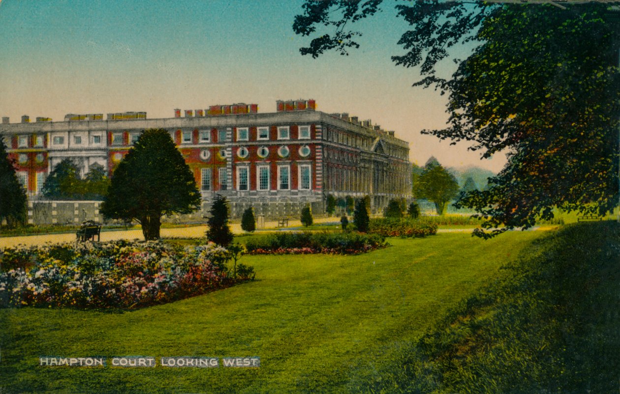 Hampton Court, Batıya Bakış, c1910 by Unbekannt