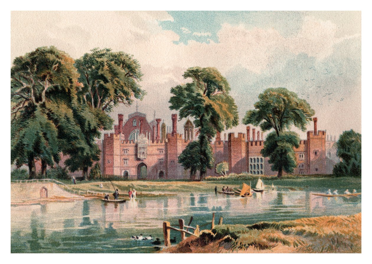 Hampton Court Sarayı, 1880 by Unbekannt