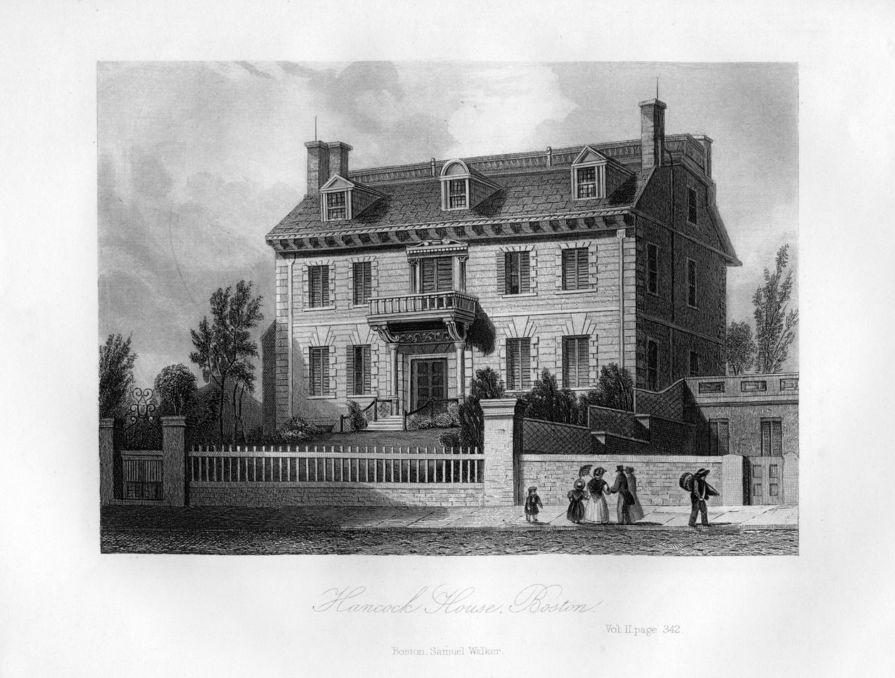 Hancock Evi, Boston, Massachusetts, 1855 by Unbekannt